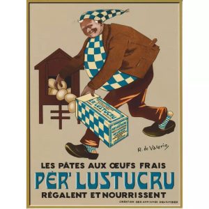 affiche publicitaire lustucru