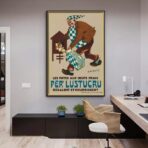 affiche publicitaire lustucru