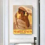 affiche publicitaire marocaine