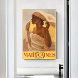 affiche publicitaire marocaine