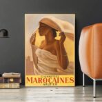 affiche publicitaire marocaine