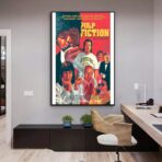 affiche pulp fiction vintage