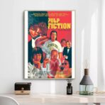 affiche pulp fiction vintage
