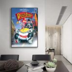 affiche qui veut la peau de roger rabbit
