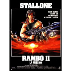 affiche rambo 2