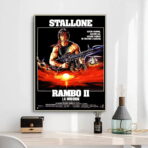 affiche rambo 2