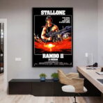 affiche rambo 2