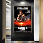 affiche rambo 2