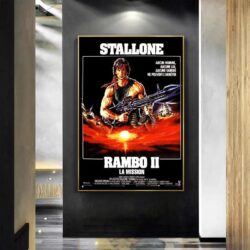 affiche rambo 2