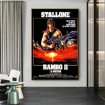 affiche rambo 2