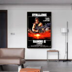 affiche rambo 2