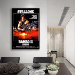 affiche rambo 2