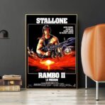affiche rambo 2
