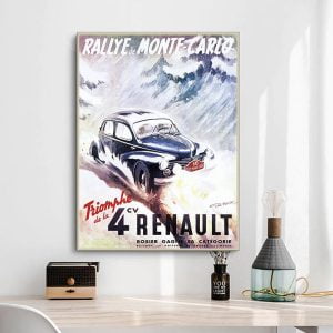 affiche renault 4 cv