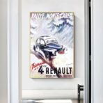 affiche renault 4 cv