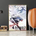 affiche renault 4 cv