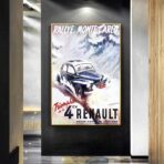 affiche renault 4 cv