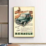 Affiche Vintage <br> Renault Ancienne – Image 2