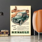 Affiche Vintage <br> Renault Ancienne – Image 9