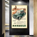 Affiche Vintage <br> Renault Ancienne – Image 5