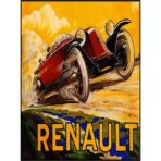 Affiche Vintage <br> Renault Sport