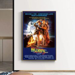 affiche retour  vers le futur 3