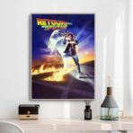 affiche retour vers le futur vintage