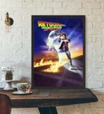 affiche retour vers le futur vintage