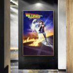 affiche retour vers le futur vintage