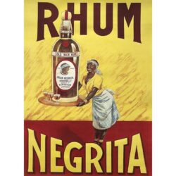 affiche rhum negrita