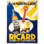 affiche ricard vintage