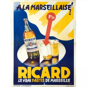 affiche ricard vintage