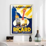 affiche ricard vintage