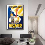 affiche ricard vintage