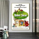 affiche robin des bois disney