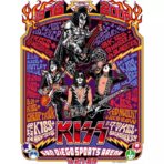 affiche rock vintage