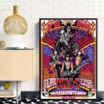 affiche rock vintage