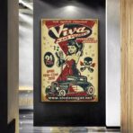 affiche rockabilly vintage