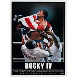 affiche rocky iv