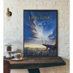 affiche roi lion disney