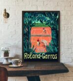 affiche roland garros vintage