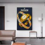affiche rolex vintage