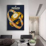 affiche rolex vintage