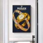 affiche rolex vintage