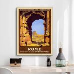 affiche rome vintage
