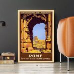 affiche rome vintage