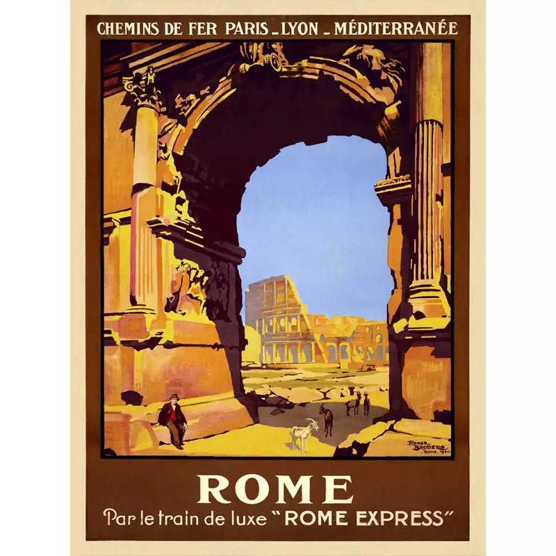 affiche-rome-vintage_12 affiche rome vintage