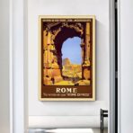 affiche rome vintage