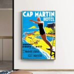 affiche roquebrune cap martin