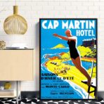 affiche roquebrune cap martin
